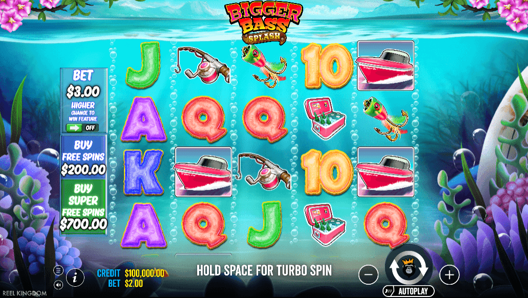 Bigger Bass Splash (Pragmatic Play) Image 1